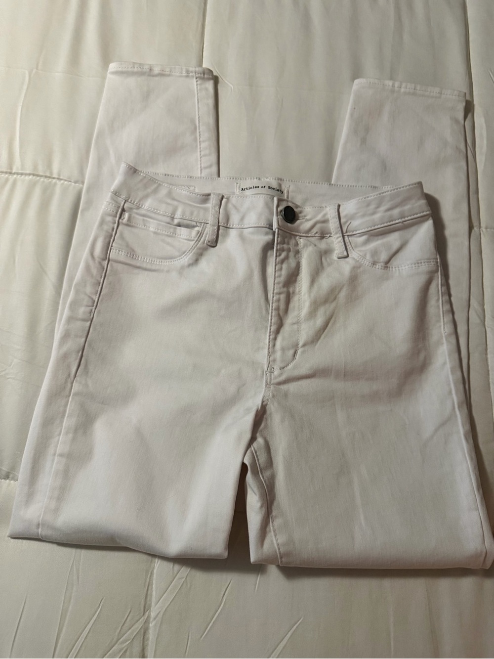 Articles Of Society White Skinny Jeans